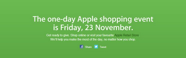 One-Day Black Friday Apple Shopping Event