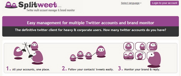 Splitweet - Twitter Multi-Account Manager & Brand Monitor