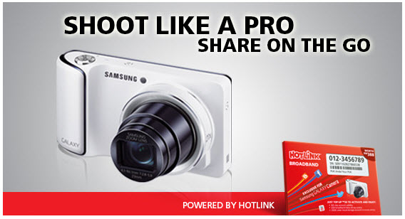 Samsung Galaxy Camera - Hotlink Broadband Bundle