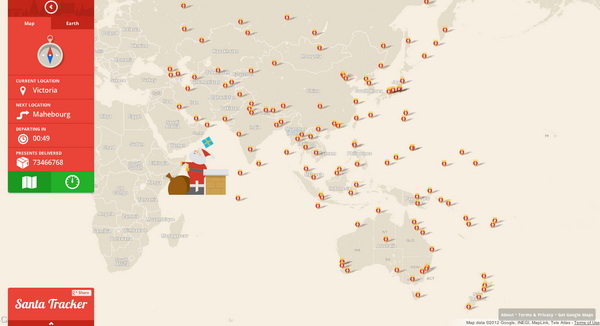 Google Santa Tracker