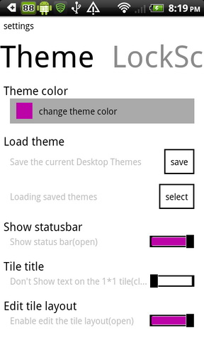 WP8 Launcher for Android