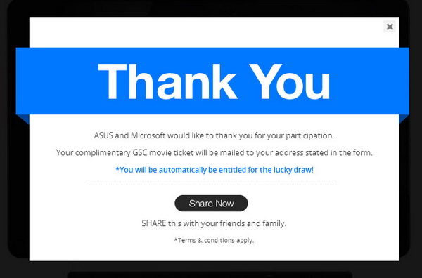 ASUS Malaysia - Explore Windows 8 and Win contest