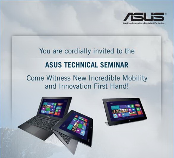 ASUS TAICHI 21 Launch Event