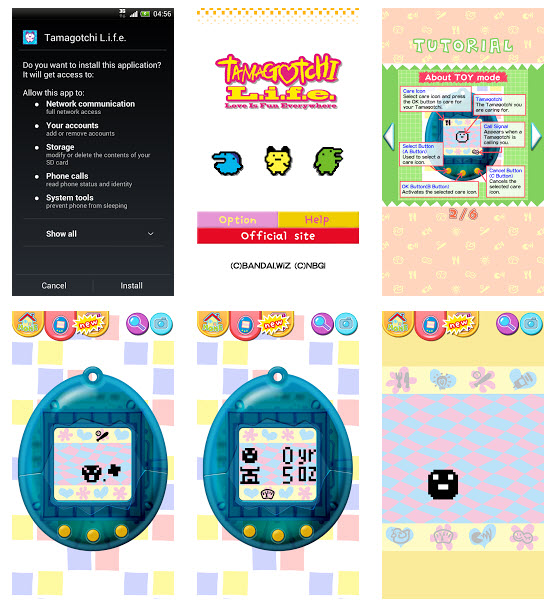 Bandai Tamagotchi LIFE Android app