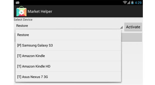 Market Helper - Download Incompatible Android Apps