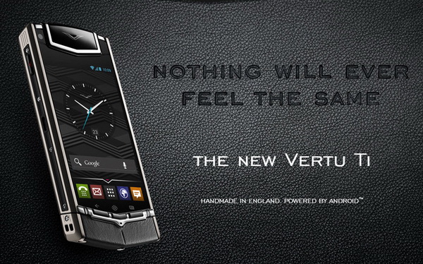 Vertu Ti Luxurious Android Smartphone