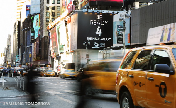 Samsung Galaxy S4 Launch at Times Square, NY