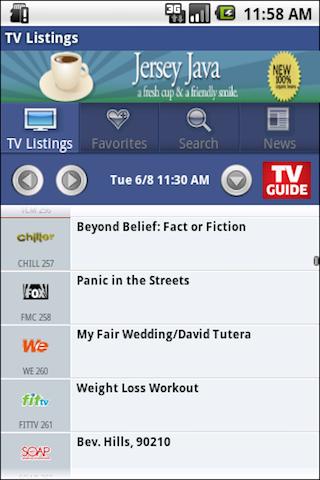 TV Guide - Android TV Apps