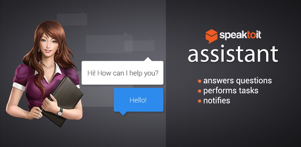 Speaktoit Virtual Assistant with new Avatar