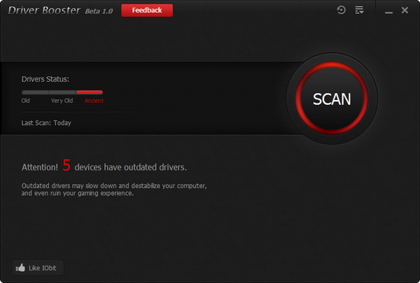 Update Old Windows Drivers with IObit Driver Booster