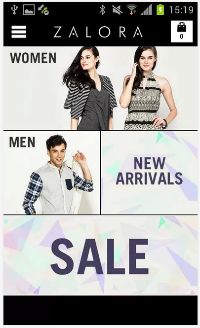 Zalora Android Shopping App