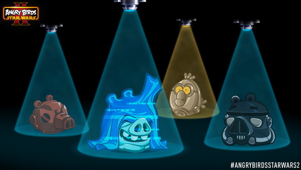 new angry birds star wars 2 characters