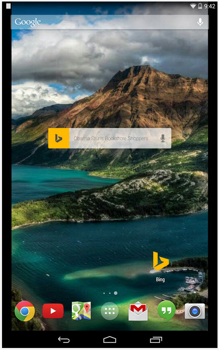 Bing for Android