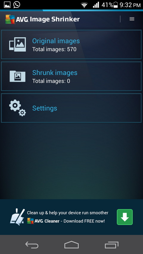 AVG Image Shrinker for Android
