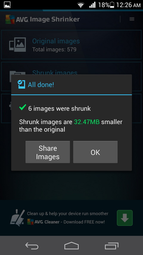 AVG Image Shrinker for Android
