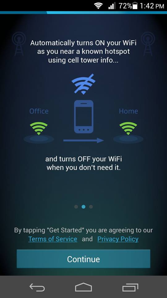 wifi turns off automatically