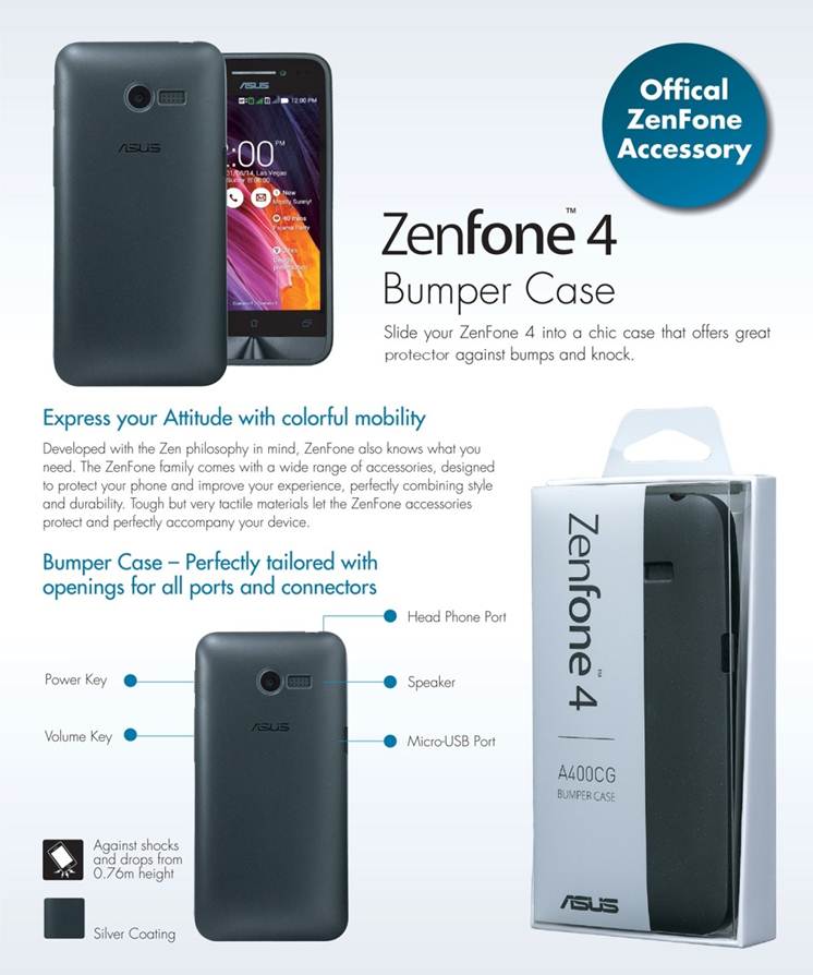 Zenfone 4 Bumper Case