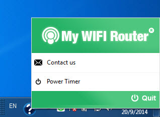 My WIFI Router - Set Power Timer