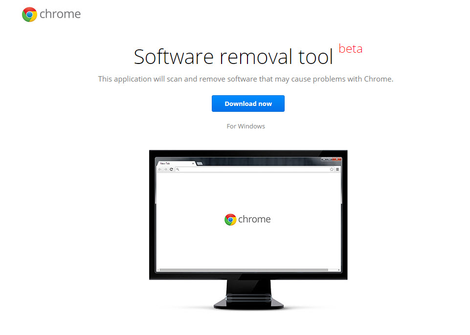 Chrome Software Removal Tool Beta