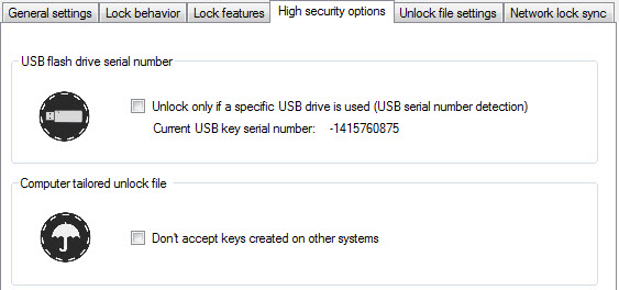 USB Raptor - Lock Computer with USB flash drive