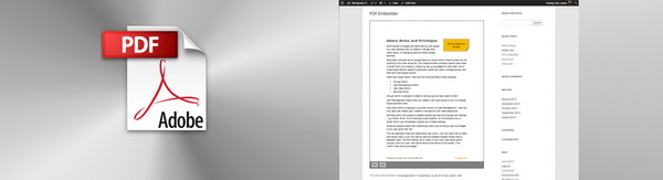 PDF Embedder for WordPress