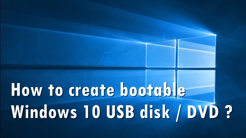 create a bootable usb for windows 10