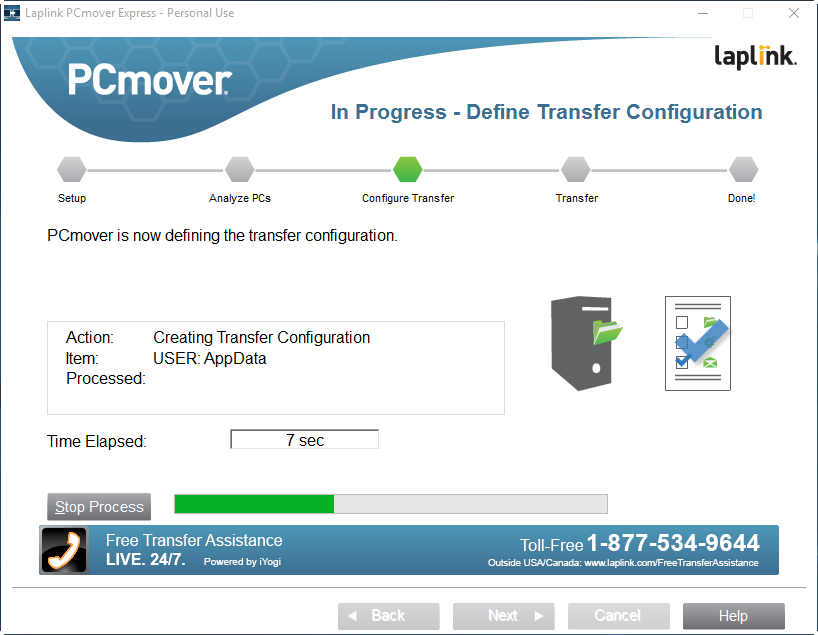 PCmover Express - Migrate Data to Windows 10 PC