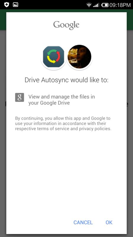 Back up Whatsapp Images to Google Drive