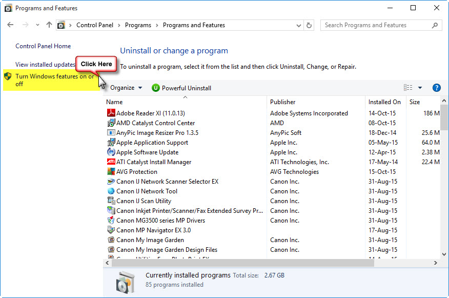 How to remove IE11 from Windows 10 