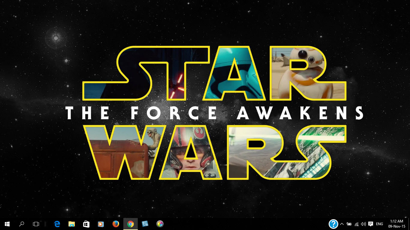 Star Wars Episode VII The Force Awakens Theme Pack