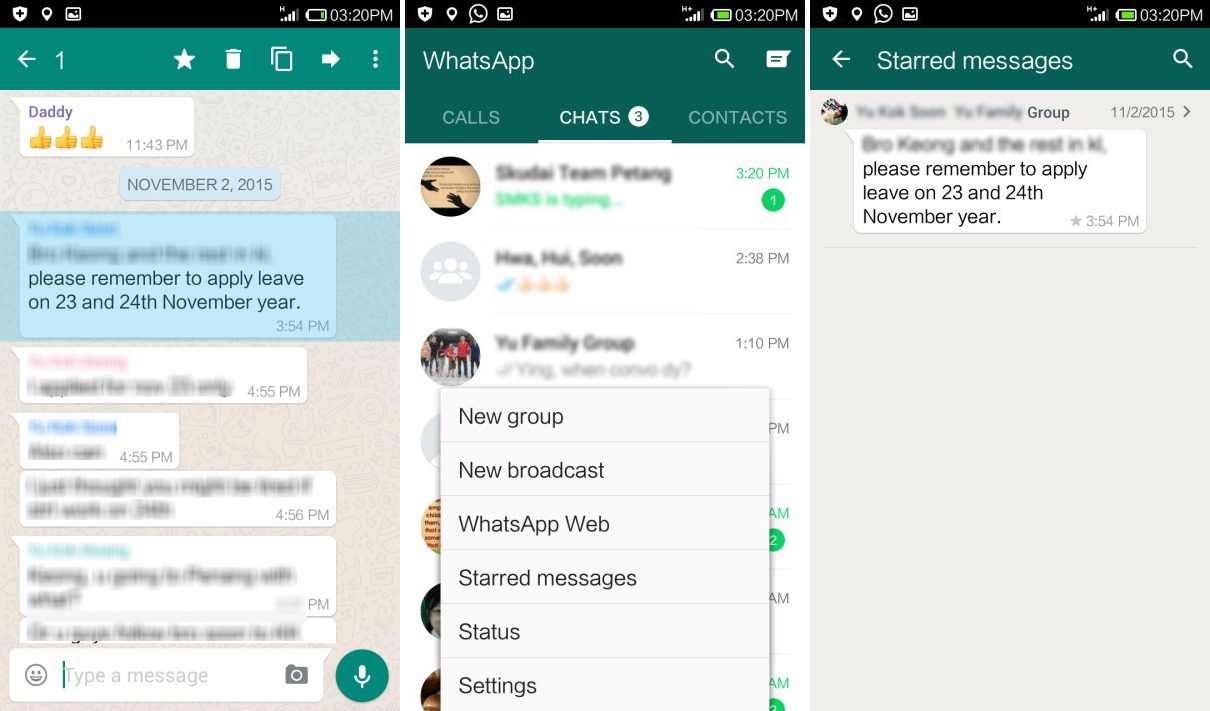 Whatsapp Android 4