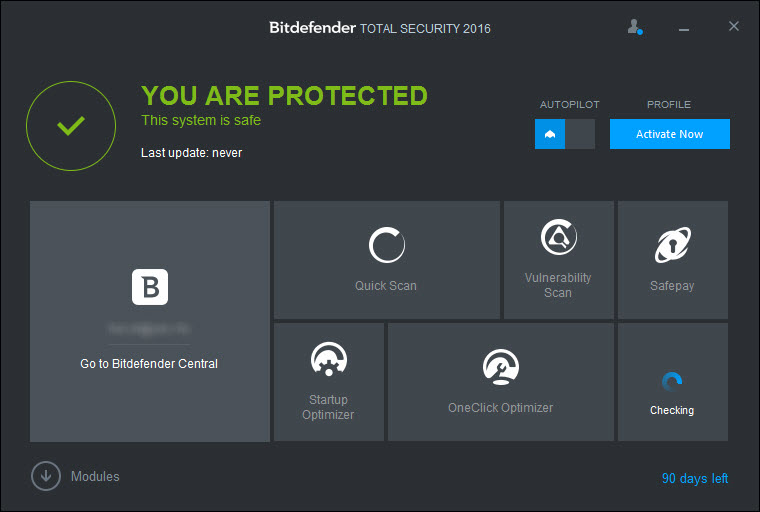 bitdefender total security free 90 days