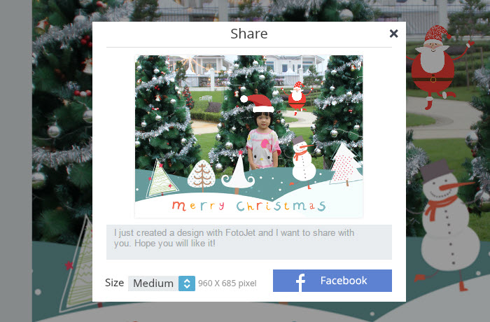 Create and Send Free Personalized Christmas Cards with Fotojet