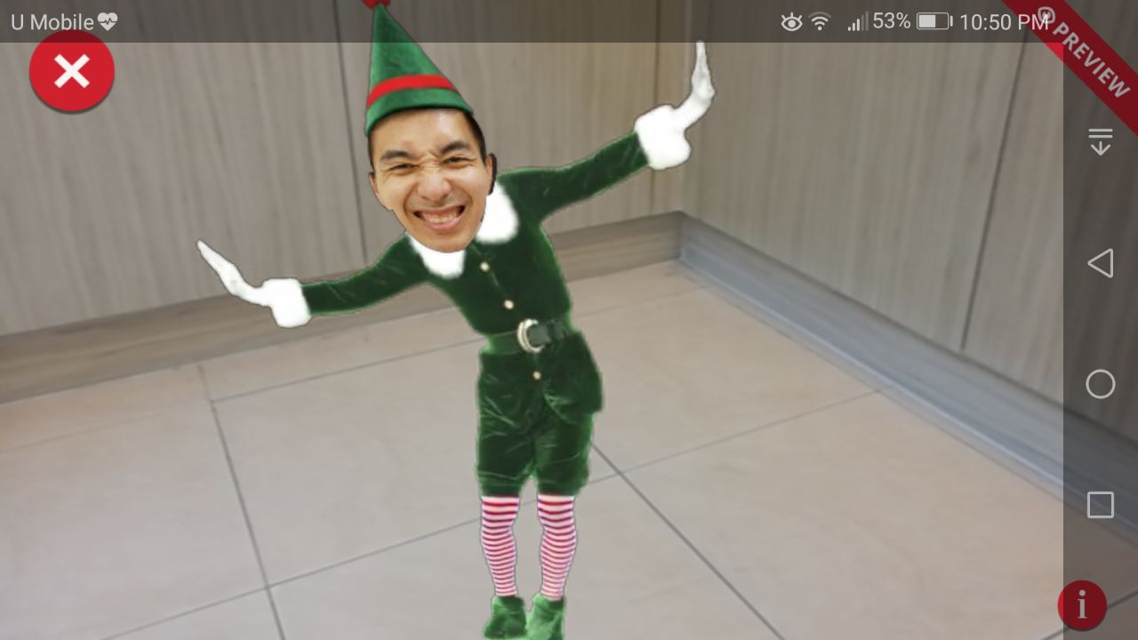 Elf Yourself Android App - AR Elf Dancing Video Dance