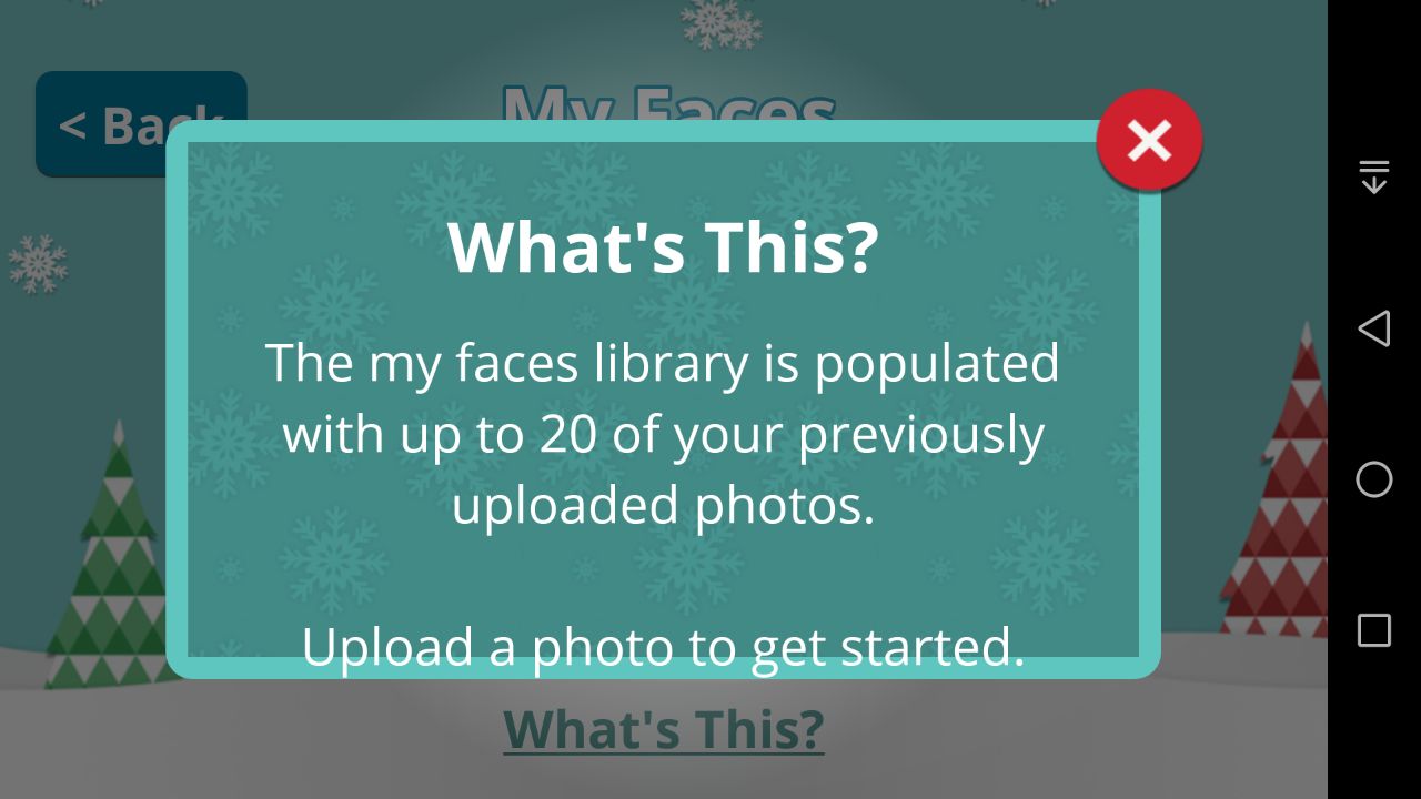 Elf Yourself Android App - Faces Library