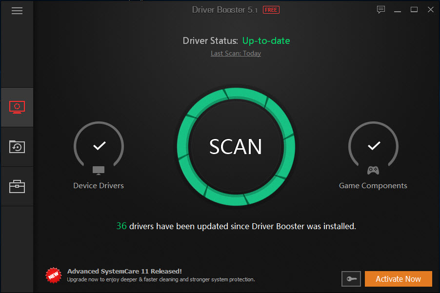 IObit Driver Booster 5 - Main Window