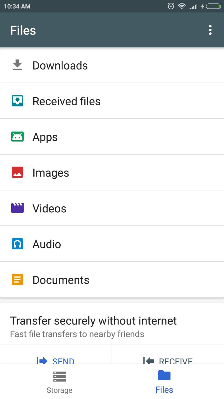 Files Go by Google Android App