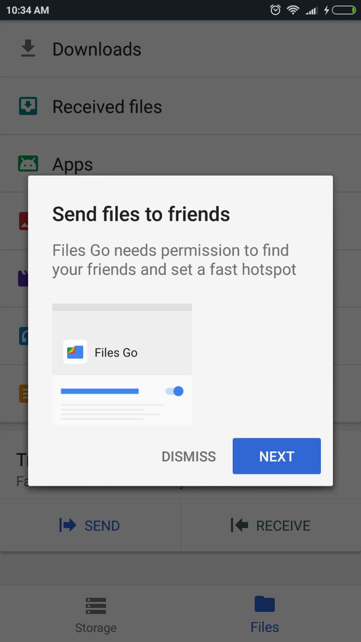 Files Go by Google Android App