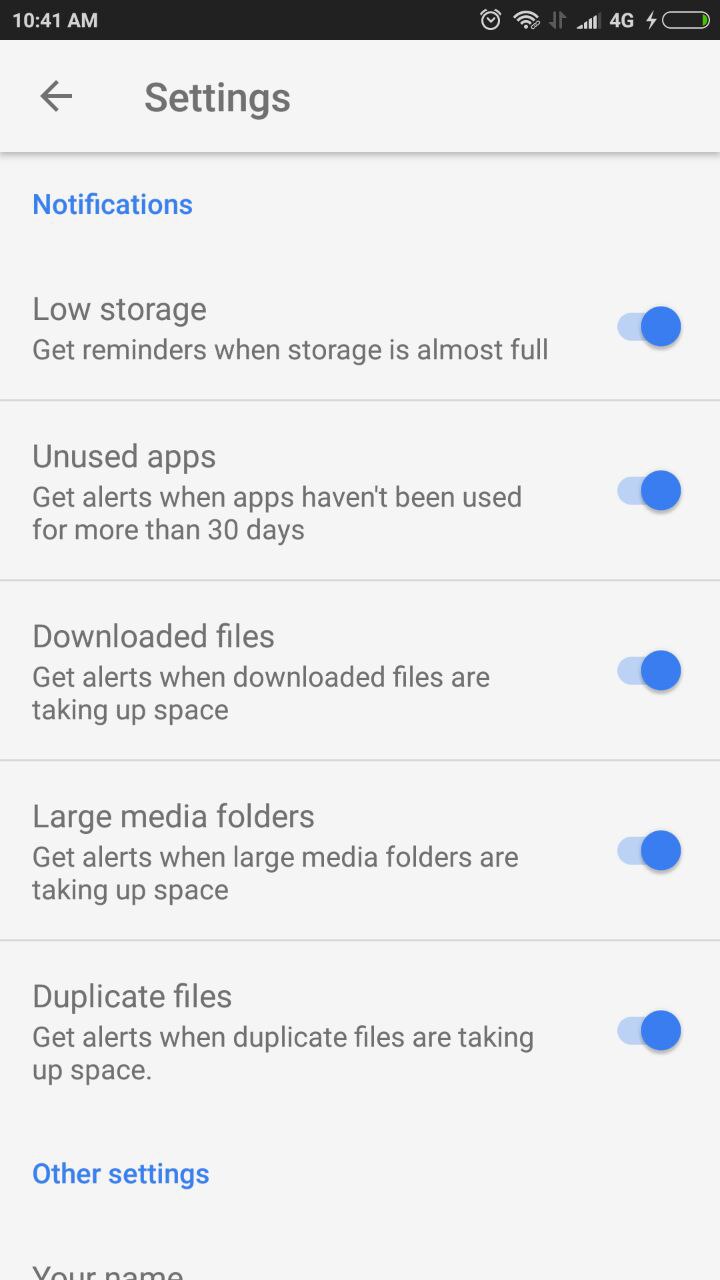 Files Go by Google Android App