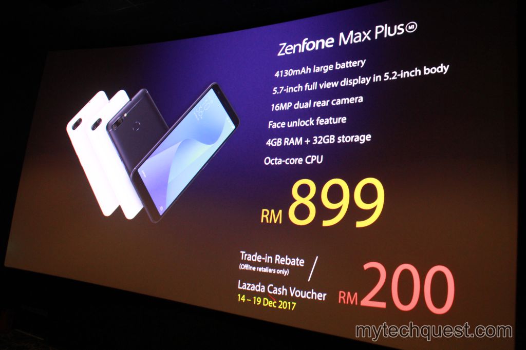 ASUS ZenFone Max Plus Malaysia Launch