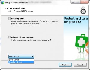 protected folder windows 10