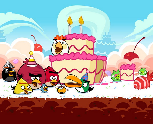 Angry Birds Celebrate 2nd Birthday
