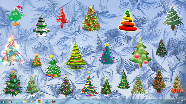 Free Animated Christmas Trees for Windows