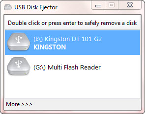 Safely Remove USB Devices with USB Disk Ejector