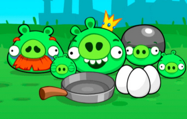 Pig-Version of Angry Birds Game