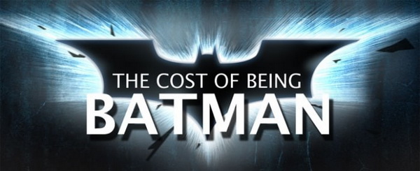 The Cost of Being Batman - Infographic