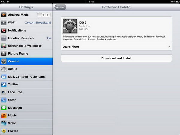 iOS 6 is Now Available for Download