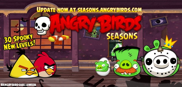 Angry Birds Seasons Halloween Update