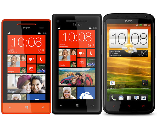 HTC Announces HTC One X+, 8X and 8S