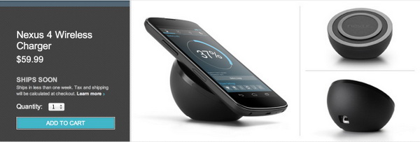 Nexus 4 Wireless Charging Orb